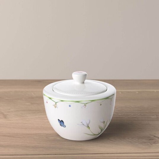 Villeroy & Boch Colourful Spring sukkerskål med lokk Villeroy & Boch Colourful Spring sukkerskål med lokk