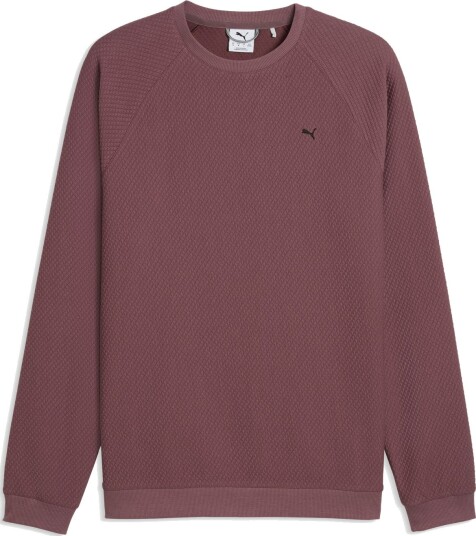 Puma Boulder 2.0 Crewneck   Lc Golfgenser herre Rich Cocoa Medium