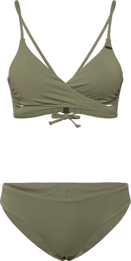 O"neill Essentials Baay Maoi Bikini Set   Khaki green   34