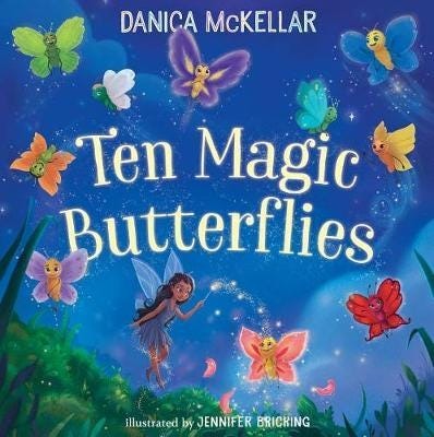 Ten Magic Butterflies Av Danica Mckellar, Jennifer Bricking