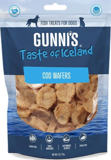 GunniS Gunni s Cod Wafers Tygg av Torsk 70 g