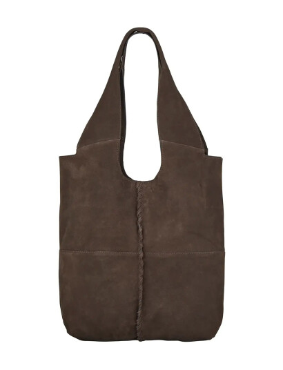 Becksöndergaard Suede Demi Bag - Brown - ONE SIZE