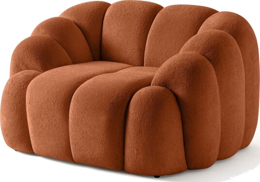1 Seat Sofa Atelier Del Sofa Tile Red