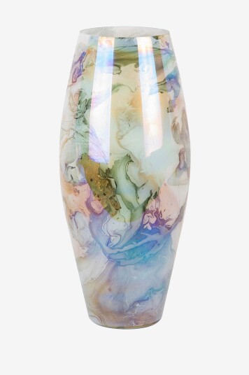Present Time Vase Melange Cone Grønn