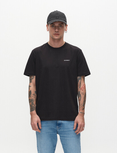 Gabba Dune Logo Ss Gots - Black - XXL