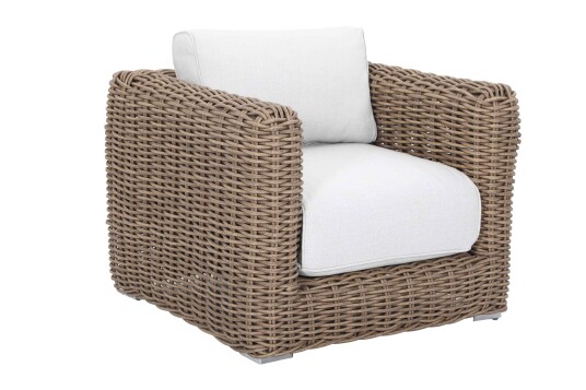 Sunzo Vermont lenestol Natur med beige pute Natur Sunzo Vermont lenestol Natur med beige pute Natur