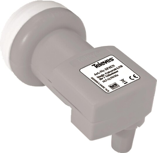 Televes 746902 Mikrobølgehode LNB singel Antenneutstyr