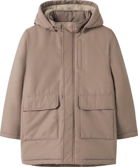 Name It Nkmmarlow Parka Jacket Pb1 Fo   WALNUT   146