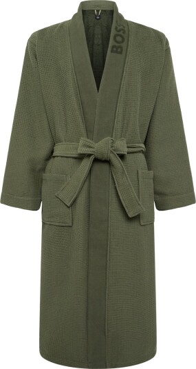 BOSS Waffle Kimono Khaki green M