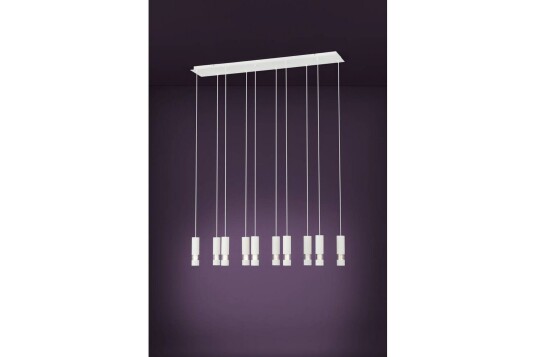 Takpendel Eglo Bernabeta Hvit med 10 Lamper Takpendel Eglo Bernabeta Hvit med 10 Lamper