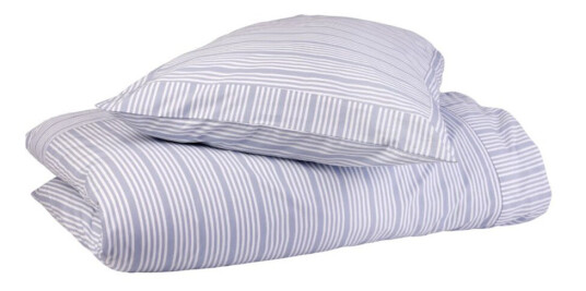 Home By Ilse Jacobsen Bedding Collection dynetrekk 150x210+50x60 cm powder blue stripes Home By Ilse Jacobsen Bedding Collection dynetrekk 150x210+50x60 cm powder blue stripes