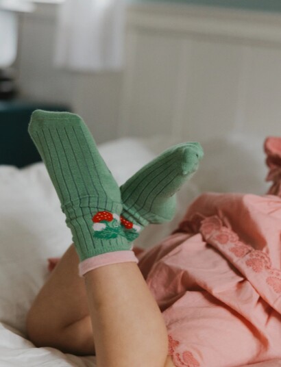 minipop Mpopma Bamboo Sock   Green   31/34Y