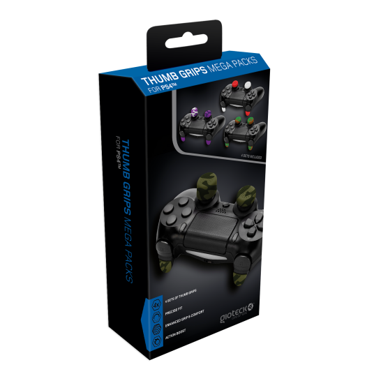 Gioteck Playstation 4 Thumb Grips Mega Pack