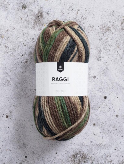 Järbo GARN Raggi Camouflage 15184 100g Järbo GARN Raggi Camouflage 15184 100g
