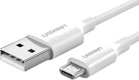 Usb Kabel Ugreen Usb A Til Microusb 1 M Hvit 60141