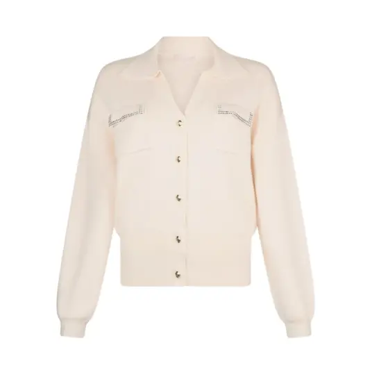 Liu Jo Dame Strikkevarer Beige L,