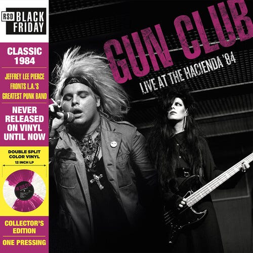 The Gun Club Live At The Hacienda '84 LP/Vinyl The Gun Club Live At The Hacienda '84 LP/Vinyl
