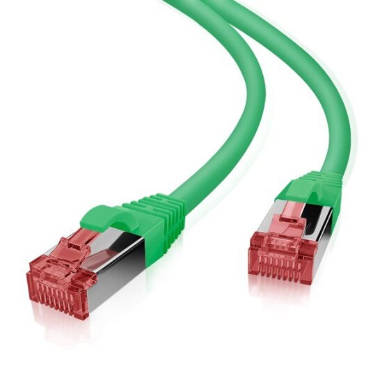 Helos Cat6 S/Ftp Pimf 30M 30 M Cat6 Sf/Utp S-Ftp Rj-45 Rj-45 Grønn