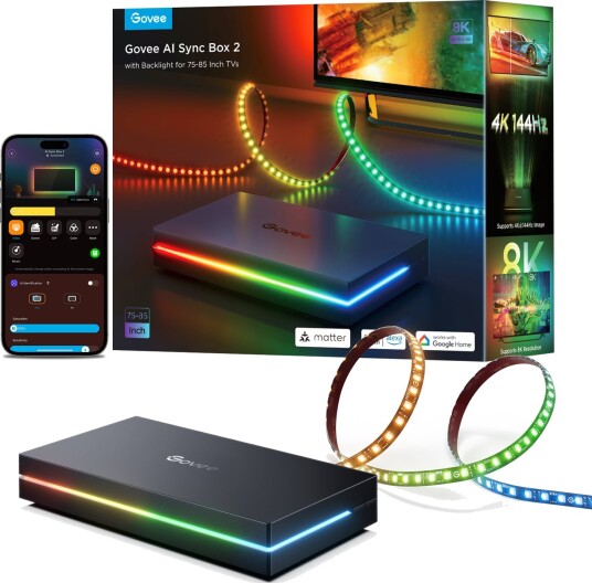 Govee AI Sync Box Kit 2 for 75 85" TV er Govee AI Sync Box Kit 2 for 75 85" TV er
