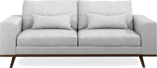 Copenhagen 2 seters Stoffsofa Lys grå