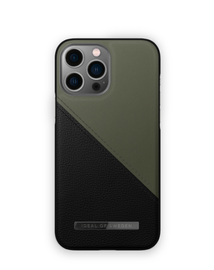 iDeal of Sweden Atelier Case Iphone 12pm/13pm Onyx Black Khaki