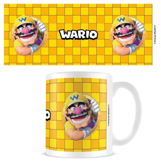 Pyramid International - Mug Super Mario Wario 3D Port - White Pyramid International - Mug Super Mario Wario 3D Port - White