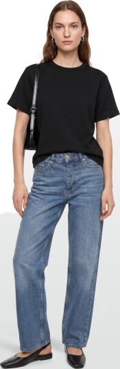 Coster Copenhagen Sweat Blouse With Bows Black XS Coster Copenhagen Sweat Blouse With Bows Black XS