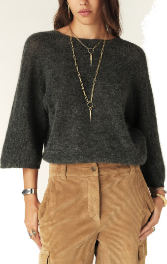 ba&sh Jumper Isaac - Grey - 38