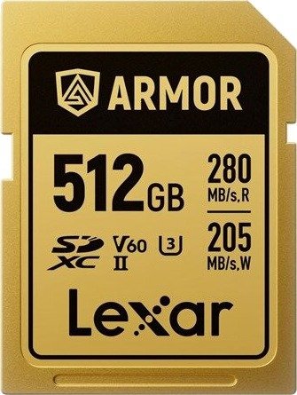 Lexar Armor Gold SD - 280MB/s - 512GB
