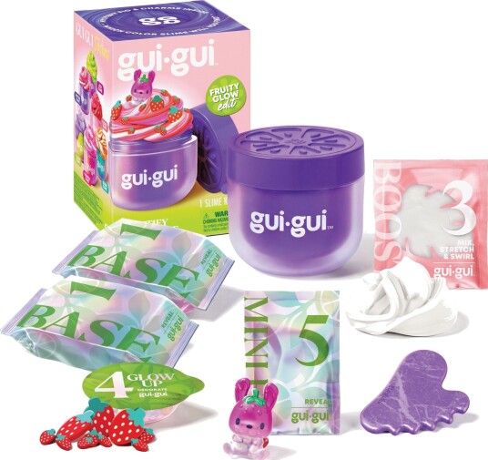 Gui Gui Slim Fruity Glow Jordbær Rød/Rosa