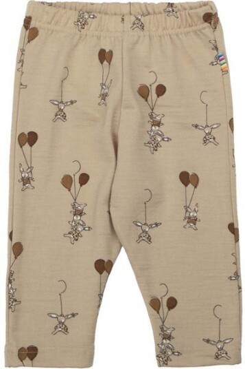 Joha Balloon Bunny leggings i ull til småbarn Beige