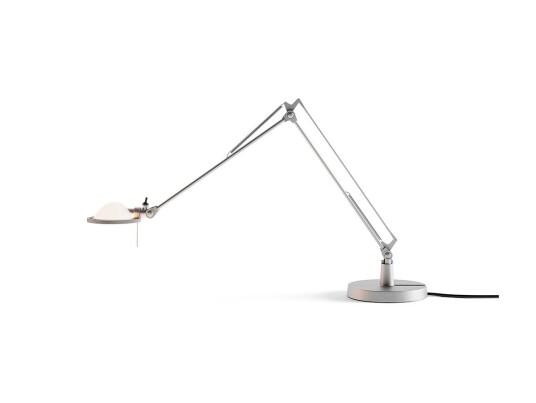 Luceplan Berenice Bordlampe 45x45 Hvit Glass/Alu