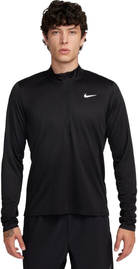 Nike Pacer Running Half Zip Herre Black/Reflective Silver S