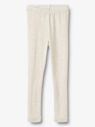 Wheat Wool Leggings Agi Beige 80