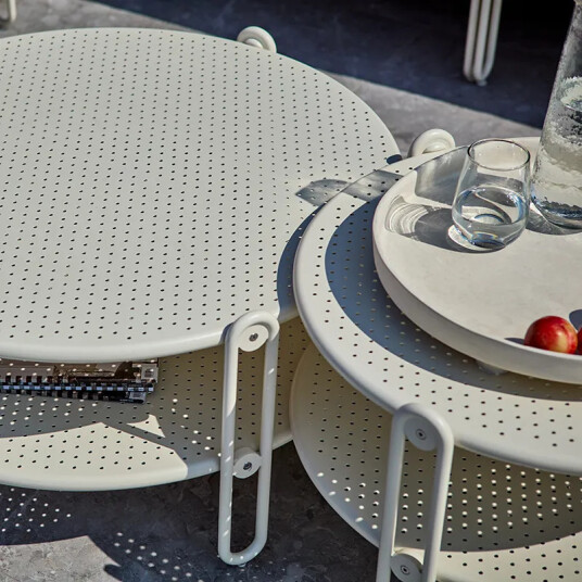 Brafab Blixt salongbord 65 cm Pearl White