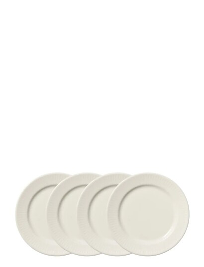 Coast Frokosttallerken Horizon 4 Stk. White 22 CM x 22 Coast Frokosttallerken Horizon 4 Stk. White 22 CM x 22