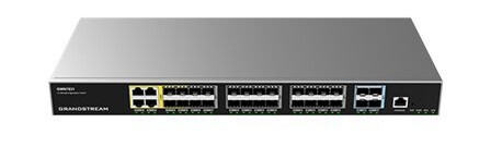 Grandstream Gwn7831 - Switch - Aggregation - L3 - Styrt - 4 X Combo Gigabit Sfp + 20 X Gigabit Sfp + 4 X 10 Gigabit Sfp+ - Stasjonær Veggmonterbar Rackmonterbar