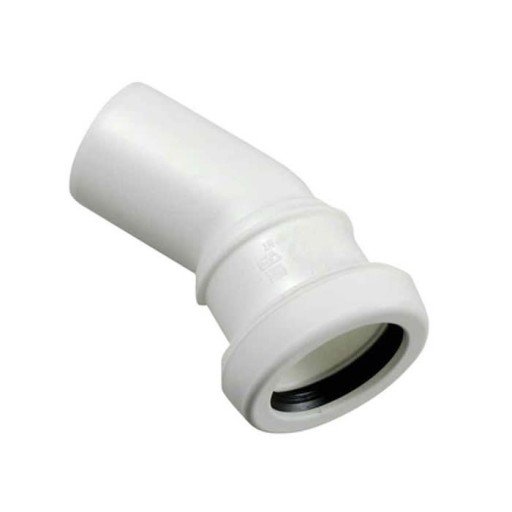 Ostendorf 40 mm 30° Avløpsbend i Plast for Dreneringssystemer