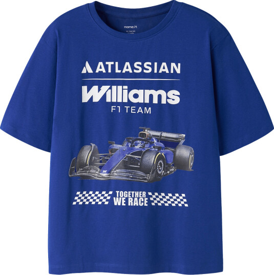 Name It Nkmatlas Formel1 Ss Nreg Top Box Bfu Blue 158 164