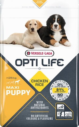 Versele Laga Opti Life Tørrfôr Puppy Opti Life Hundefôr Maxi 2 X 12.5 kg
