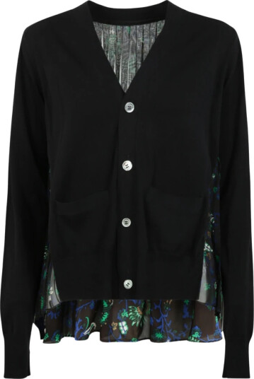 Sacai Dame Strikkevarer Svart M,