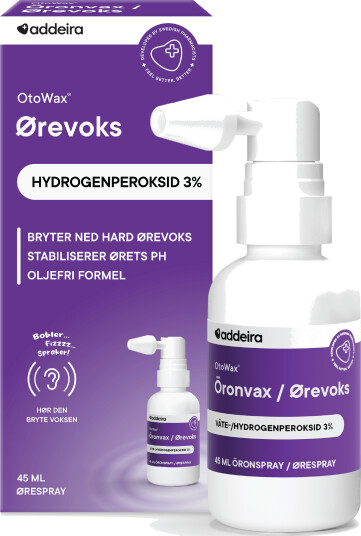 Addeira OtoWax Ørevoks Ørespray 45 ml Addeira OtoWax Ørevoks Ørespray 45 ml