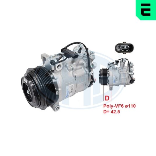 AC kompressor ERA 670199 AC kompressor ERA 670199