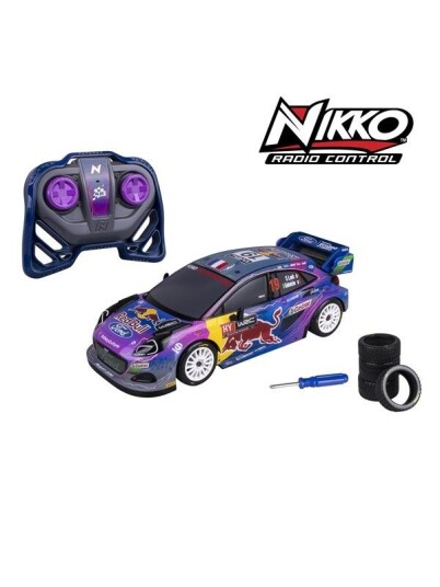Nikko Rc M-Sport Ford Puma With Extra Tyres (28Cm)