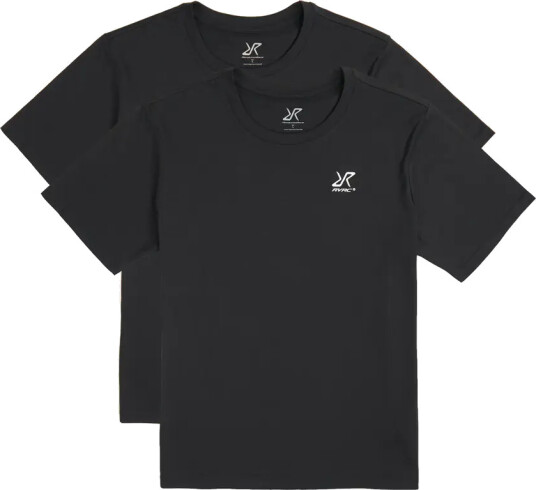 RevolutionRace Easy 2 Pack T shirt Herre Black Størrelse:3XL Herre > Overdeler > T skjorter