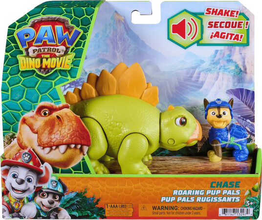 Paw Patrol Paw Patrol Movie 3 Roaring Pup Pals Chase - Multi/patterned - ONE SIZE