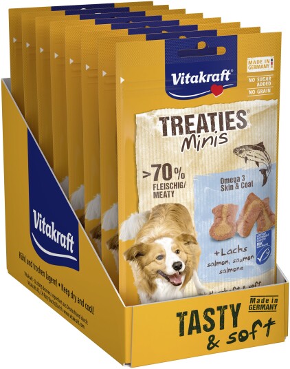 Vitakraft 8 X Treaties® Minis + Salmon & Omega 3 48Gr