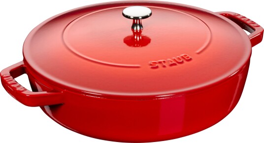 STAUB Chistera kasserolle Ø28 cm 3,7 L Rød