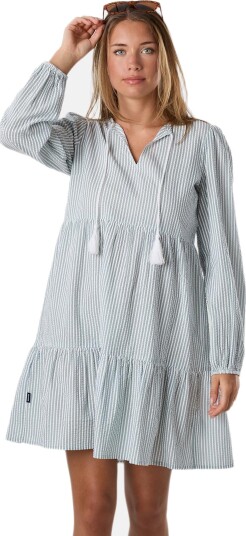 Seaside Marina Seersucker Tunic Dress W