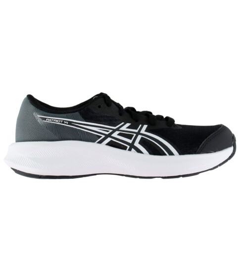 Asics Sko   Patriot 14 GS   Black/White   Asics   33   Sko Hvit Svart